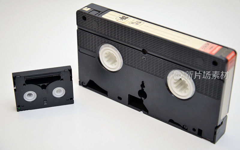 VHS和Min DV录像带